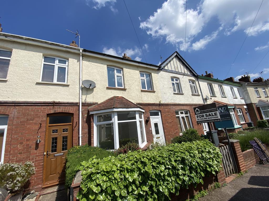 56 Woodville Road, Exmouth, EX8 2 bed terraced house £155,000