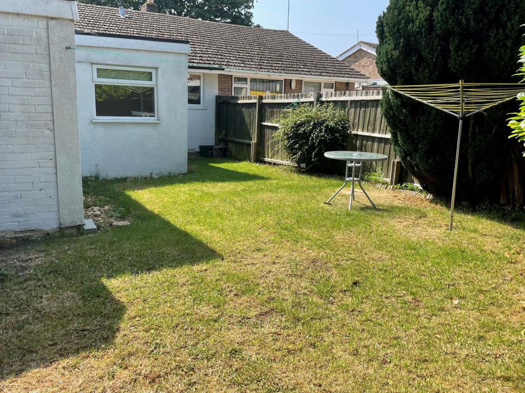 Rear garden