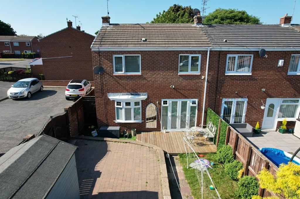 Byron Lodge Estate, Seaham, County... 4 bed end of terrace house £695