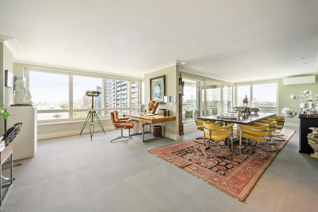 Peninsula Heights, 93 Albert Embankment, London, SE1 3 bed flat £4,000,000