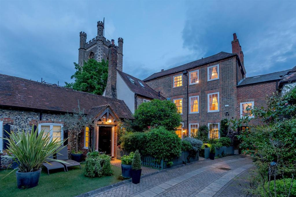 Twilight Courtyard