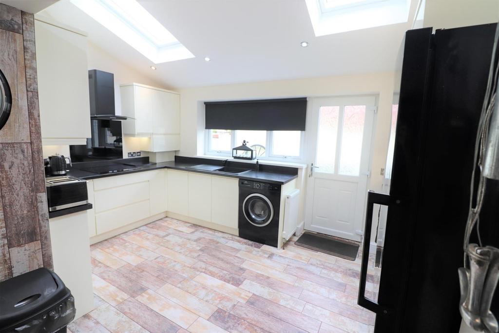 Extended kitchen