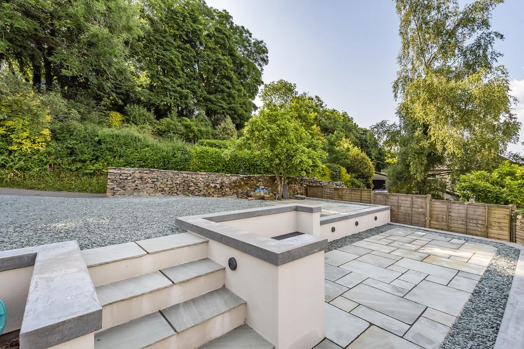 Patio &amp; Parking Area