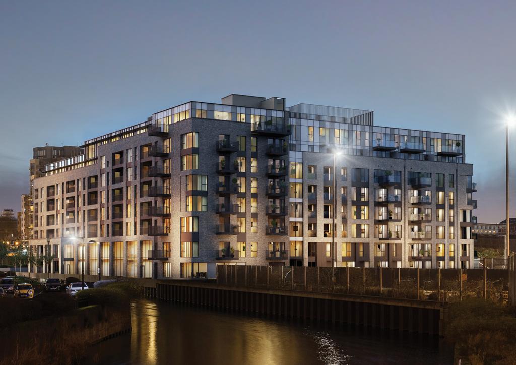 Elegant one bedroom flat in Legacy Wharf, E15