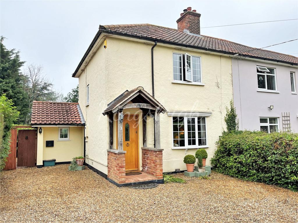 Wick Road, Langham, Colchester, CO4 3 bed semidetached house £350,000