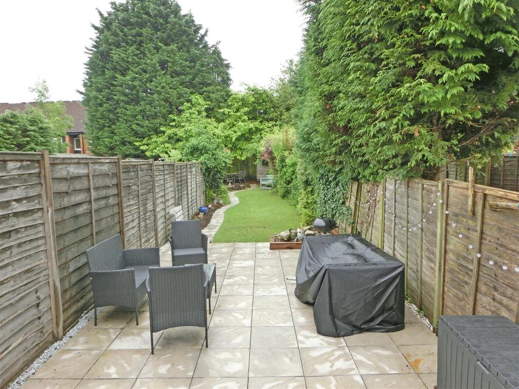 Rear garden