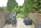 Rear garden