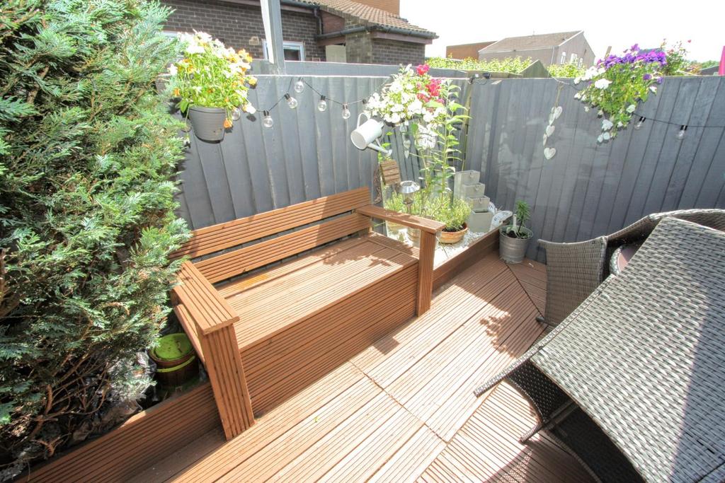 Rear garden