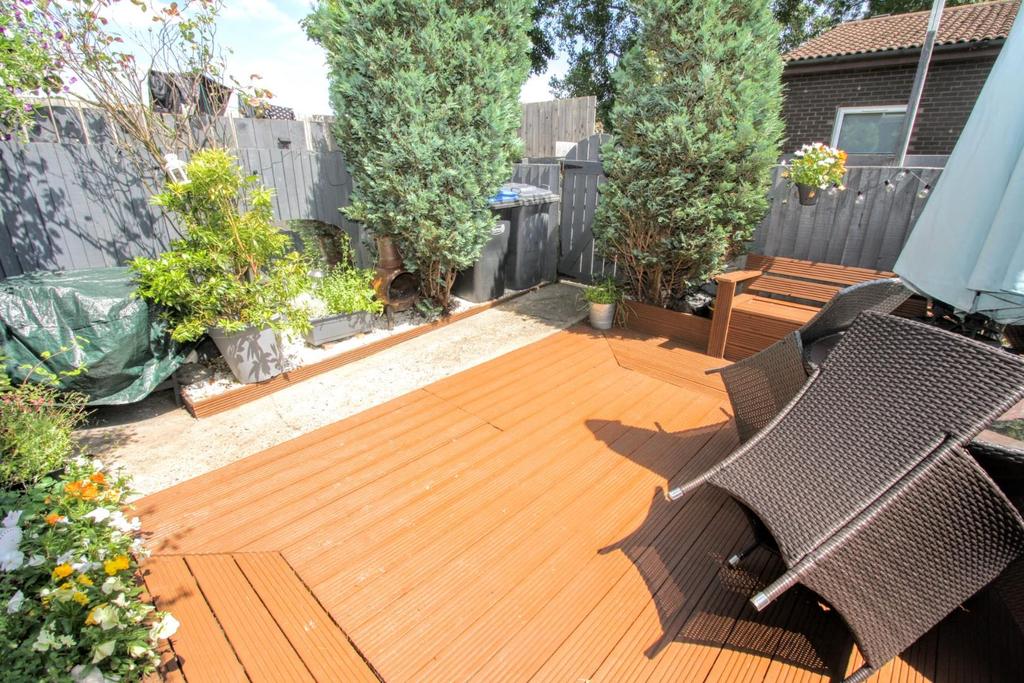 Rear garden