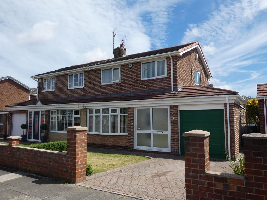 Mill Crescent, ., Hebburn, Tyne and Wear, NE31 1UQ 3 bed semidetached