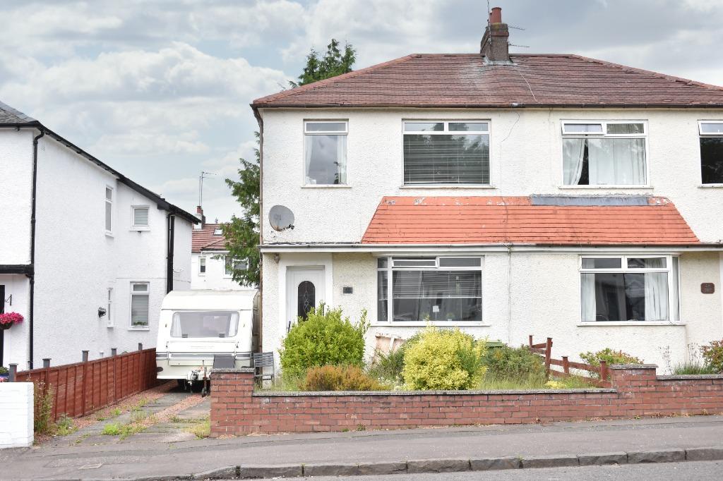 Orchard Park Avenue, Giffnock, Glasgow, G46 7BG 2 bed semidetached