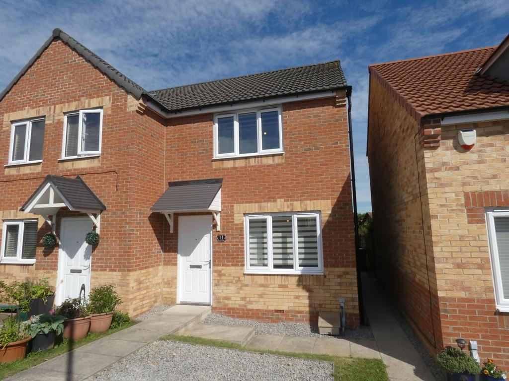 Davy Close, ., Hebburn, Tyne and... 2 bed semidetached house £650