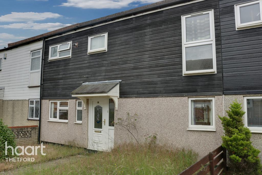 St Martins Way, Thetford 3 bed terraced house £160,000