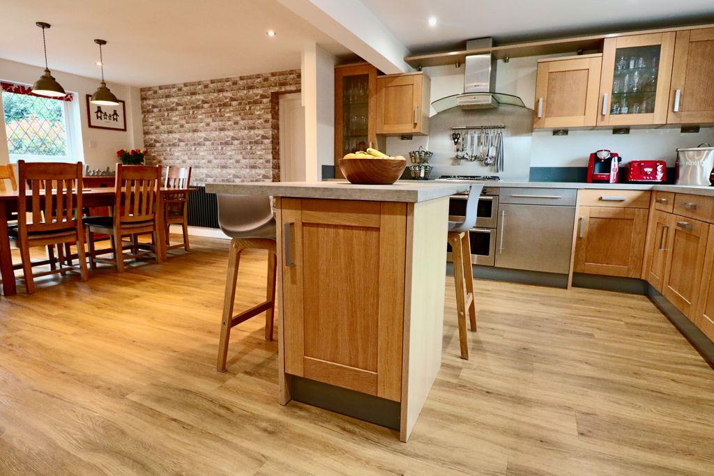 Open plan living area