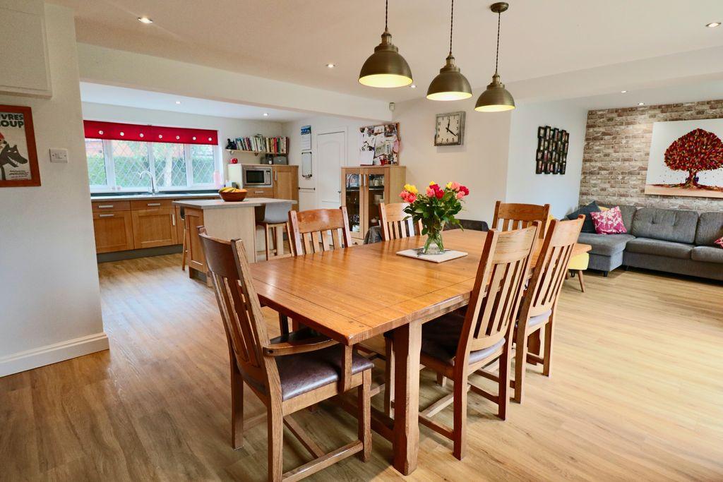 Open plan living area