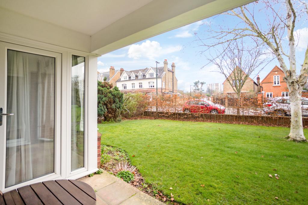 Further view from covered terrace / patio
