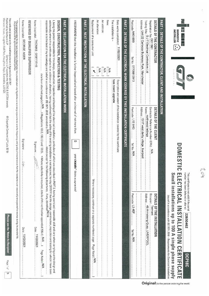 EPC Certificate