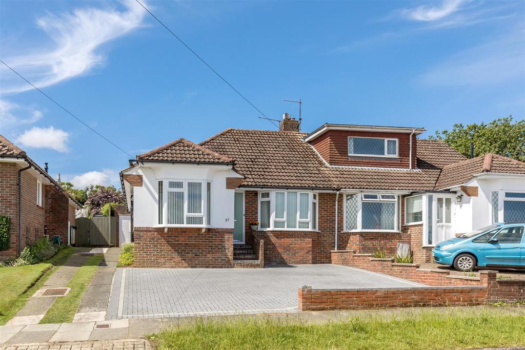 Millcroft, Brighton 3 bed semidetached bungalow £550,000