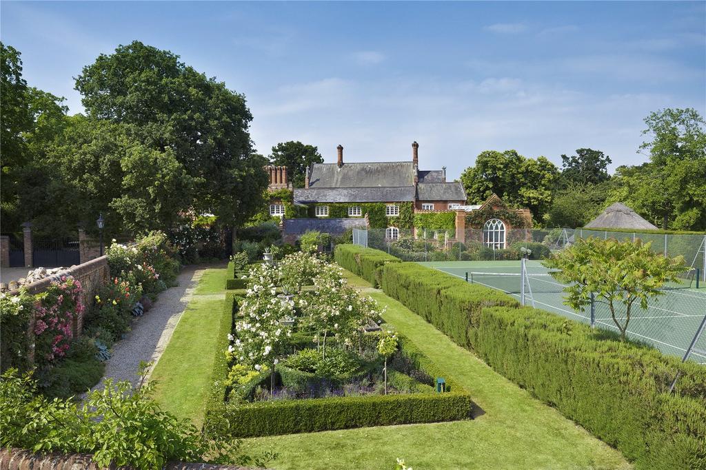 Gardens/Tennis Court