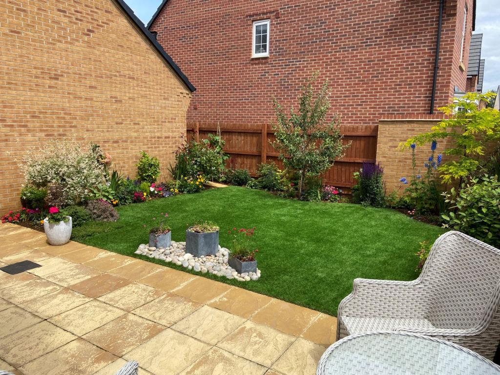 Rear garden