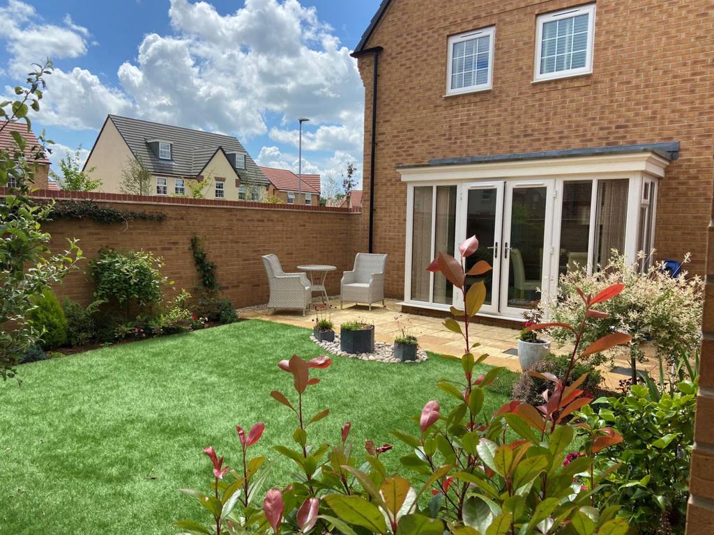 Rear garden