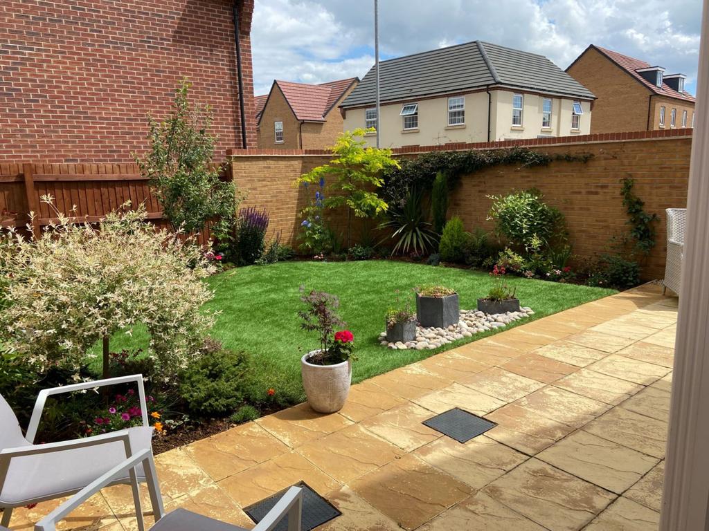 Rear garden
