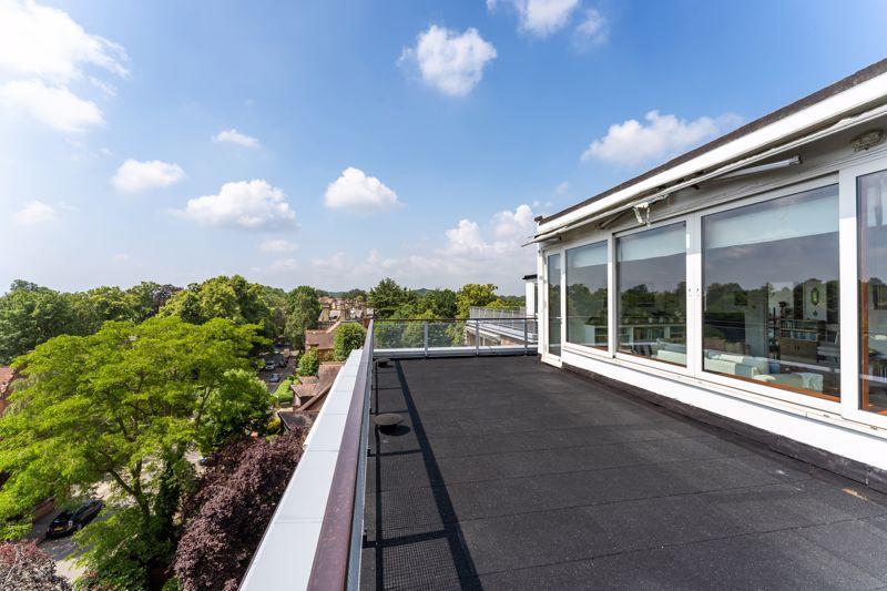 Front terrace and