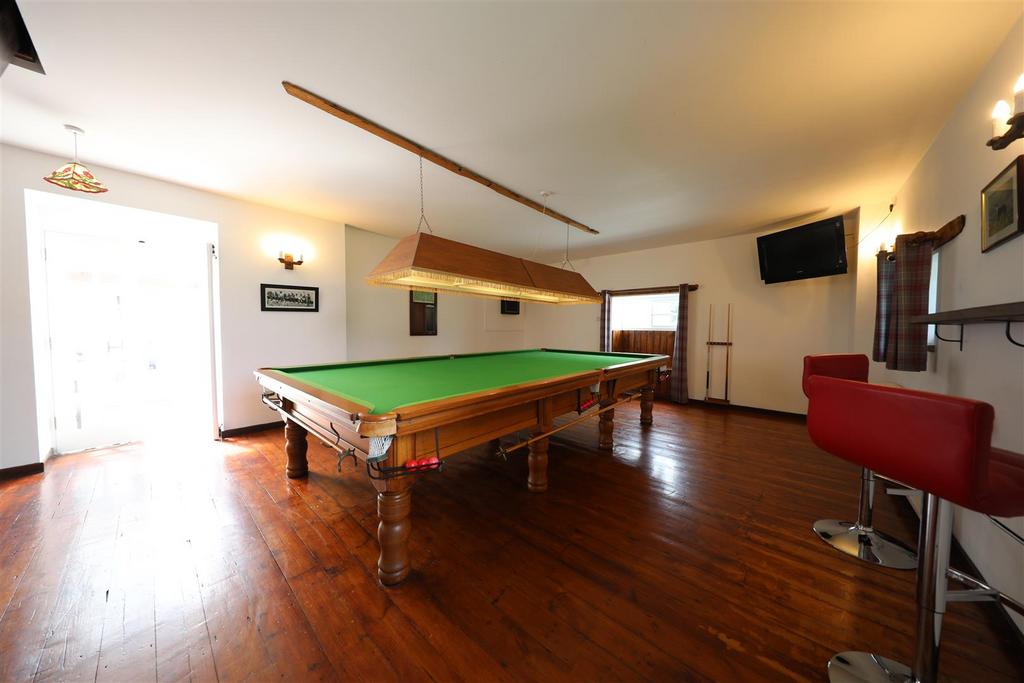 Snooker room