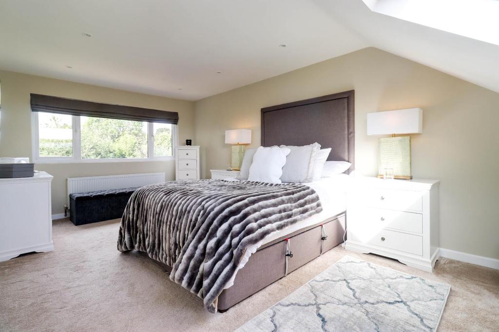 Master bedroom suite