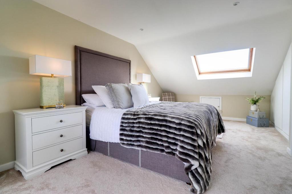 Master bedroom suite