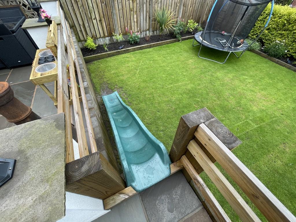 Patio slide to lawn