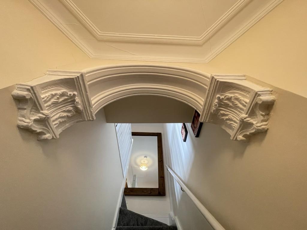 Architrave in hallway