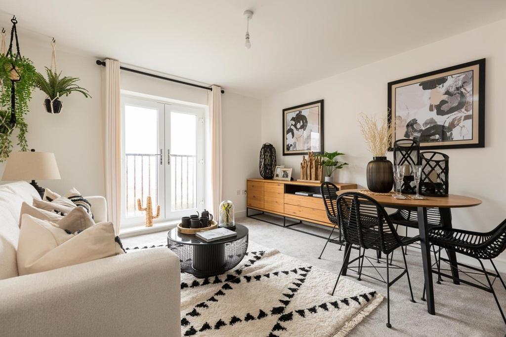 A blank canvas living room to make all yours