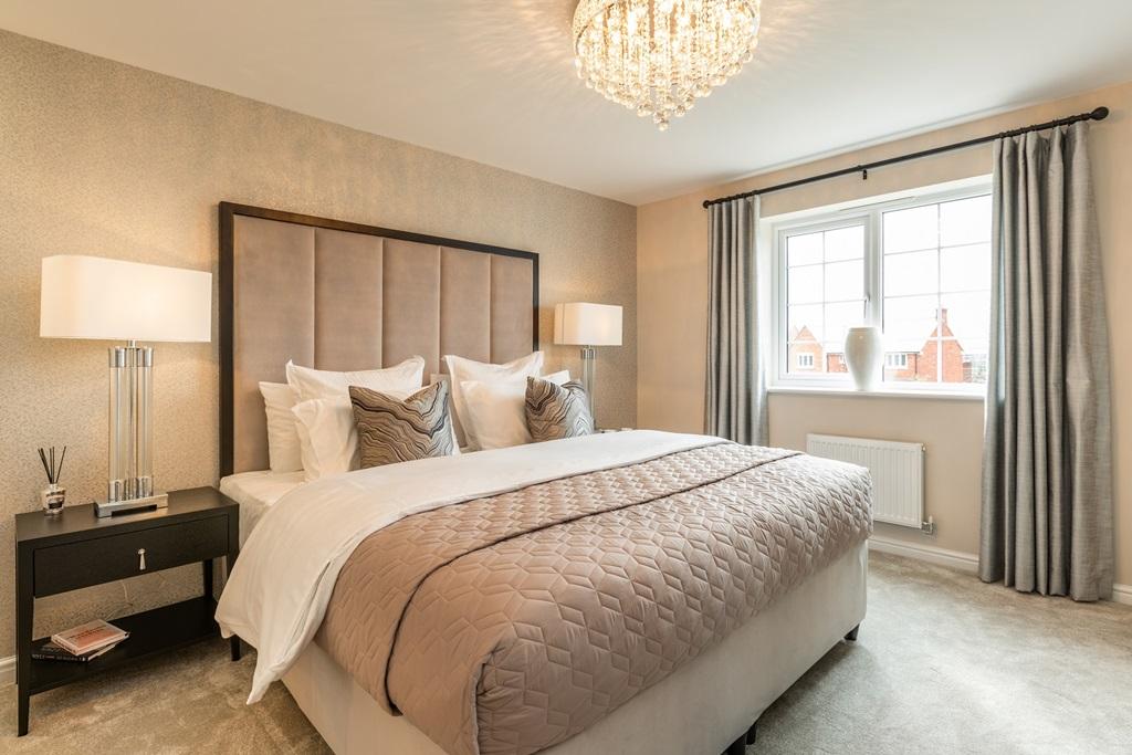 The second double bedroom offers plenty of natural light