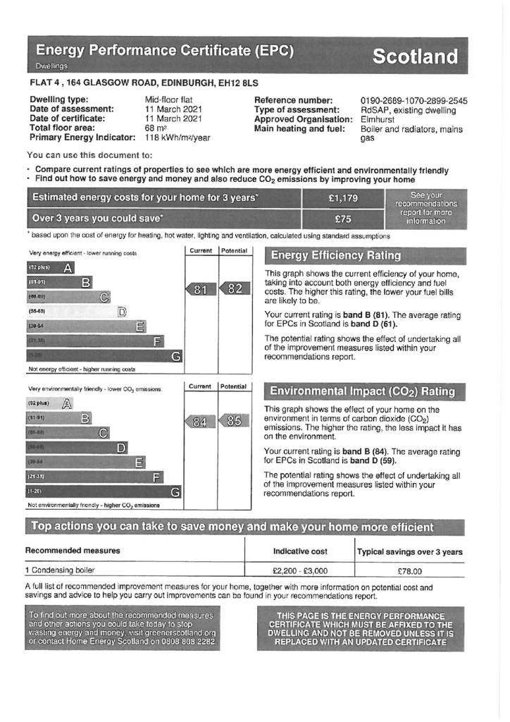 EPC Certificate