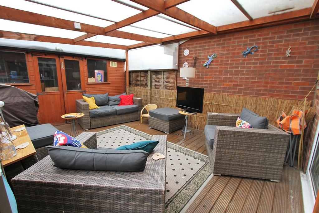 Covered patio