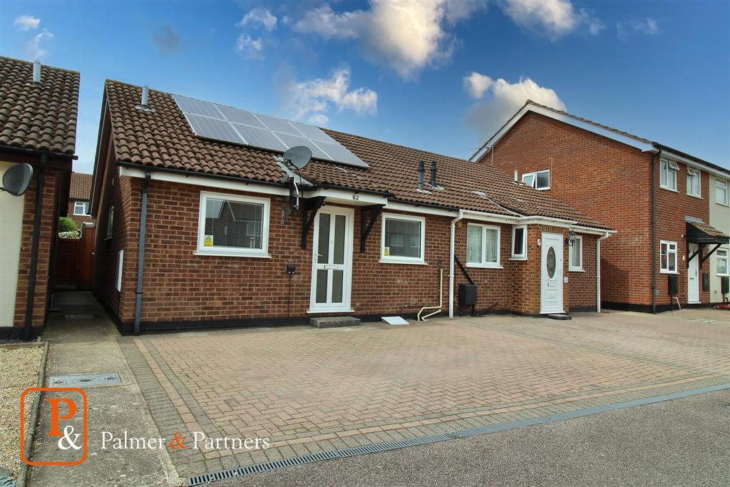 Trinity Close, Kesgrave 2 bed semidetached bungalow £235,000