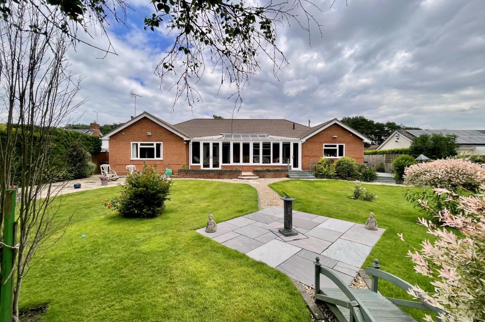Bushmead Drive, Ashley Heath, BH24 2HT 4 bed detached bungalow £825,000