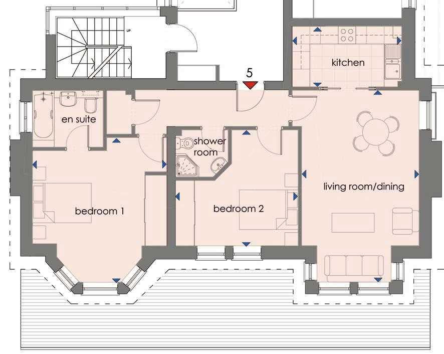 Flat 5 floorplan