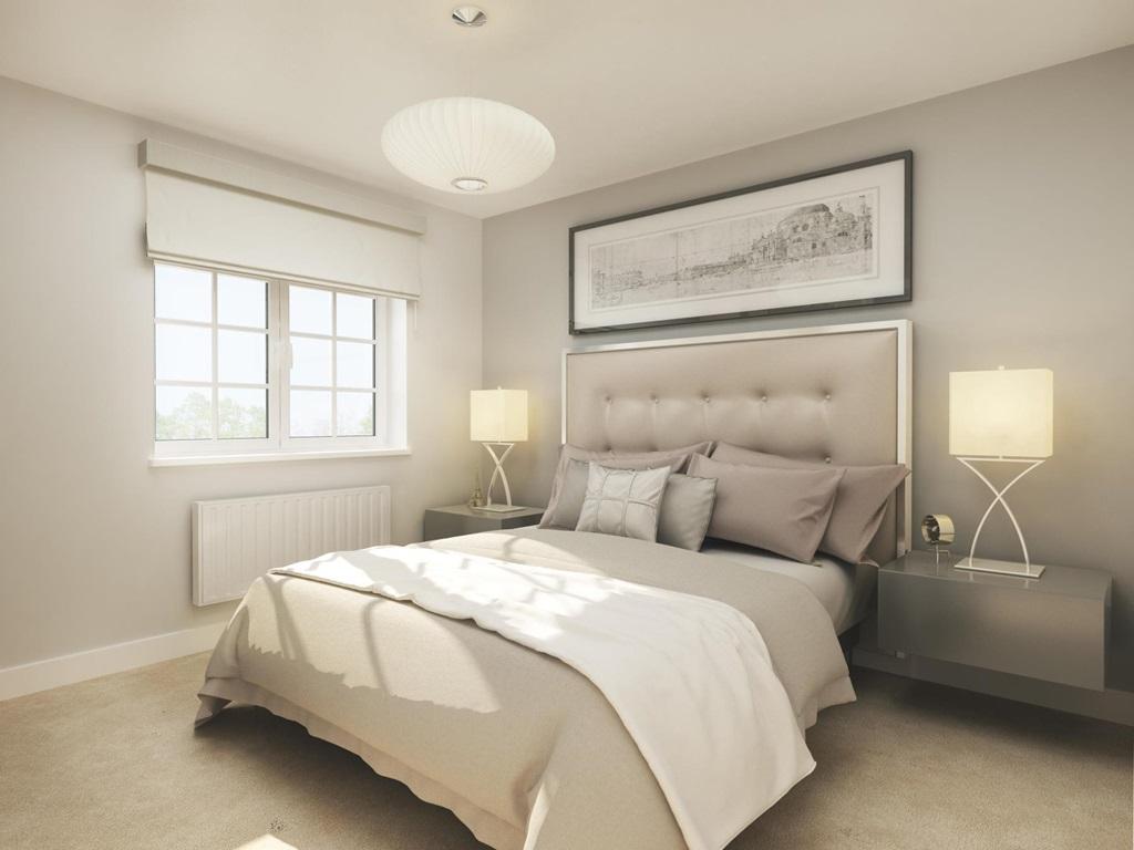 Artists impression of the Milldale's main bedroom