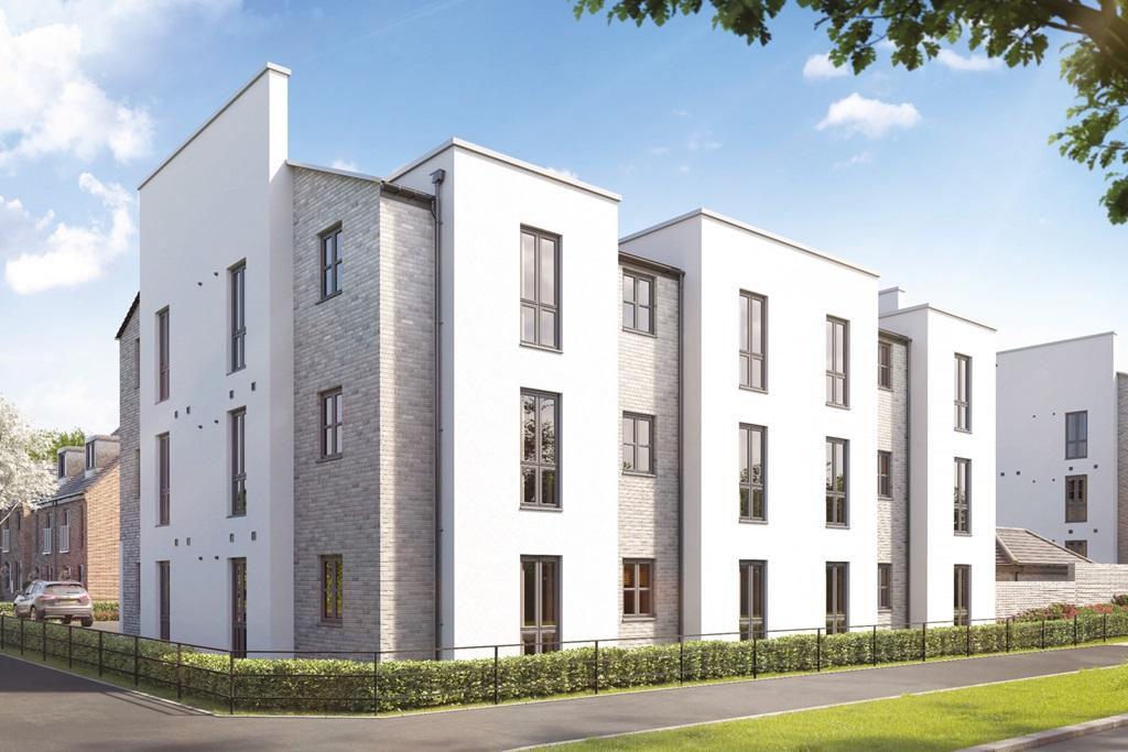 Artists impression of an apartment building at Fusion at Waverley