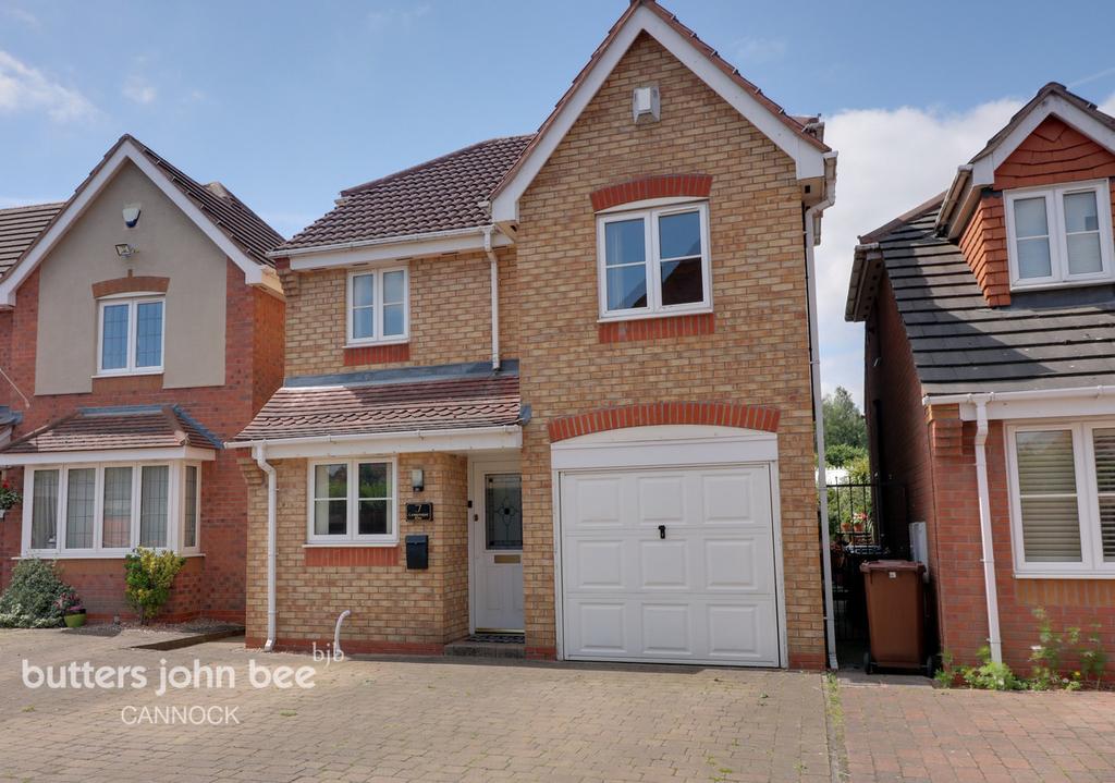 Lambourne Way, Cannock 3 bed detached house £260,000
