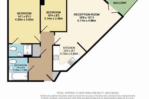 2 bedroom flat to rent, Millicent Grove, Palmers Green