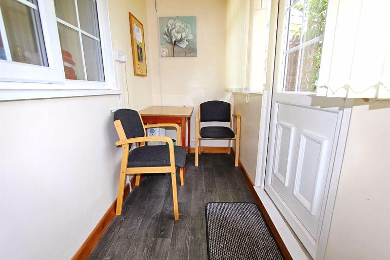 Rear porch