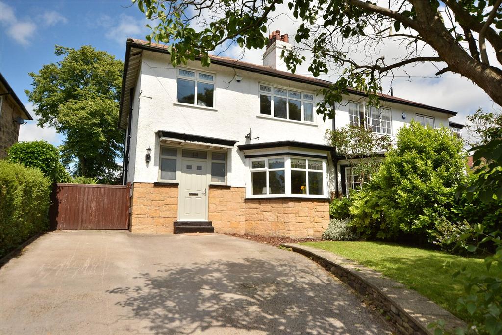 West Park Grove, Roundhay, Leeds 4 bed semidetached house £535,000