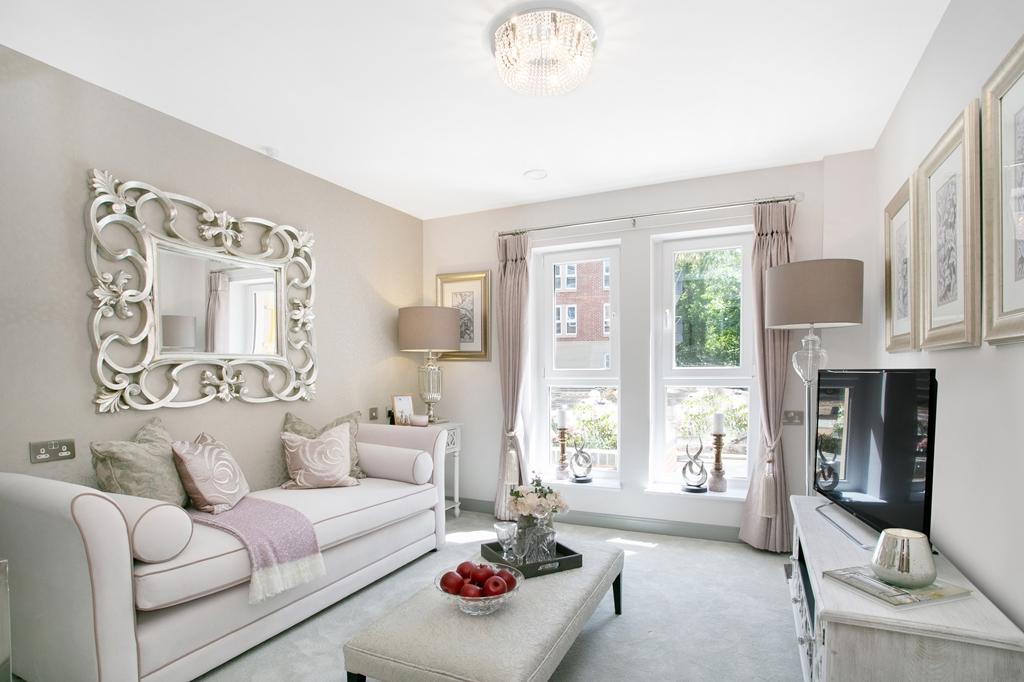 Stylish show apartment interiors
