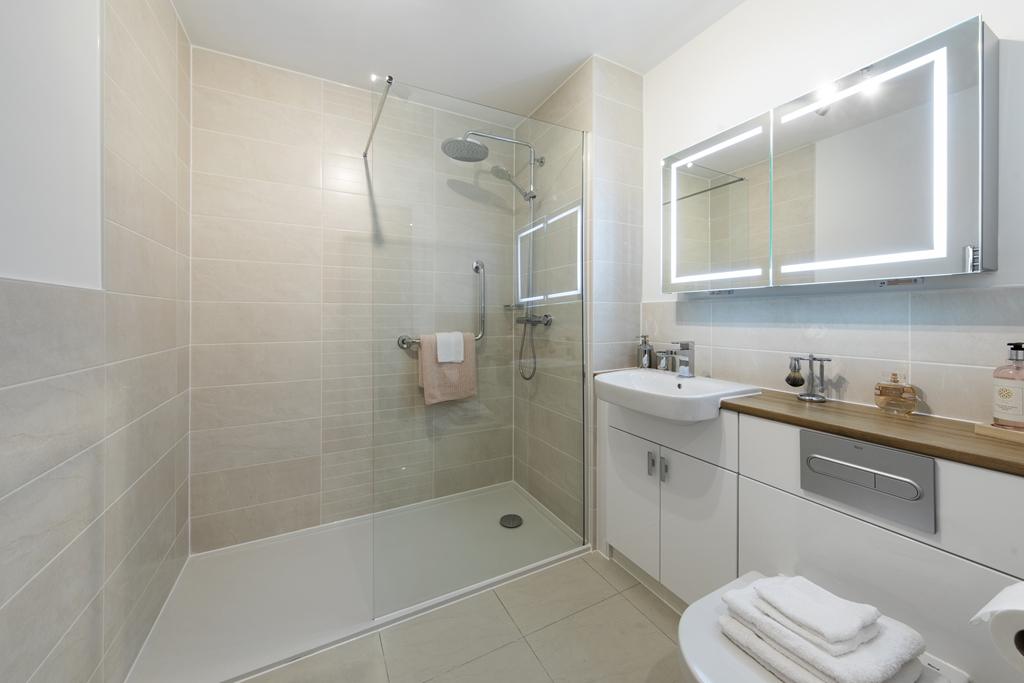 Stylish show apartment interiors