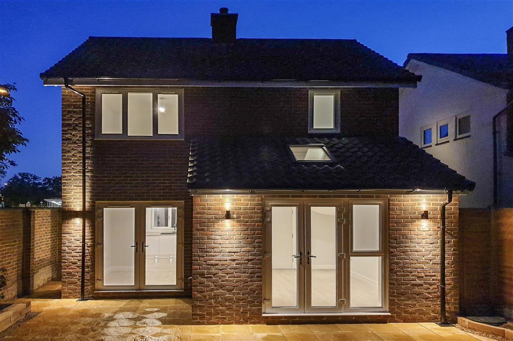 Rear Elevation At Night
