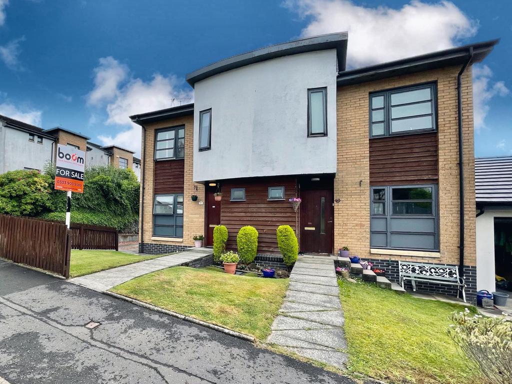 52 Braehead, Lochwinnoch 3 bed semidetached villa £195,000