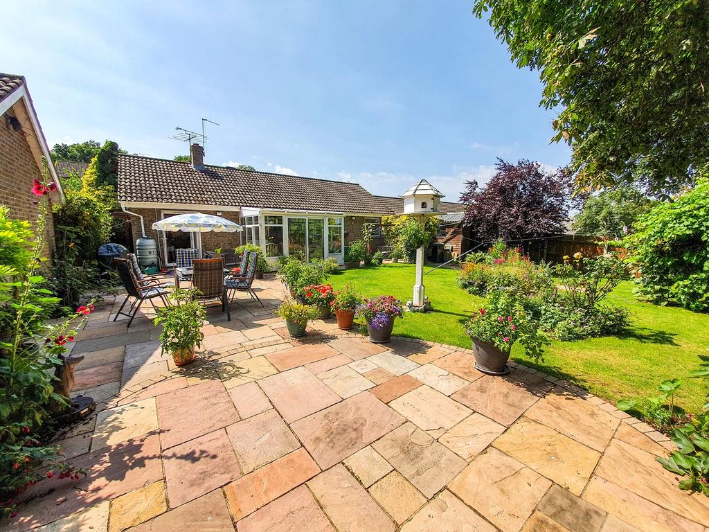 Rear of property